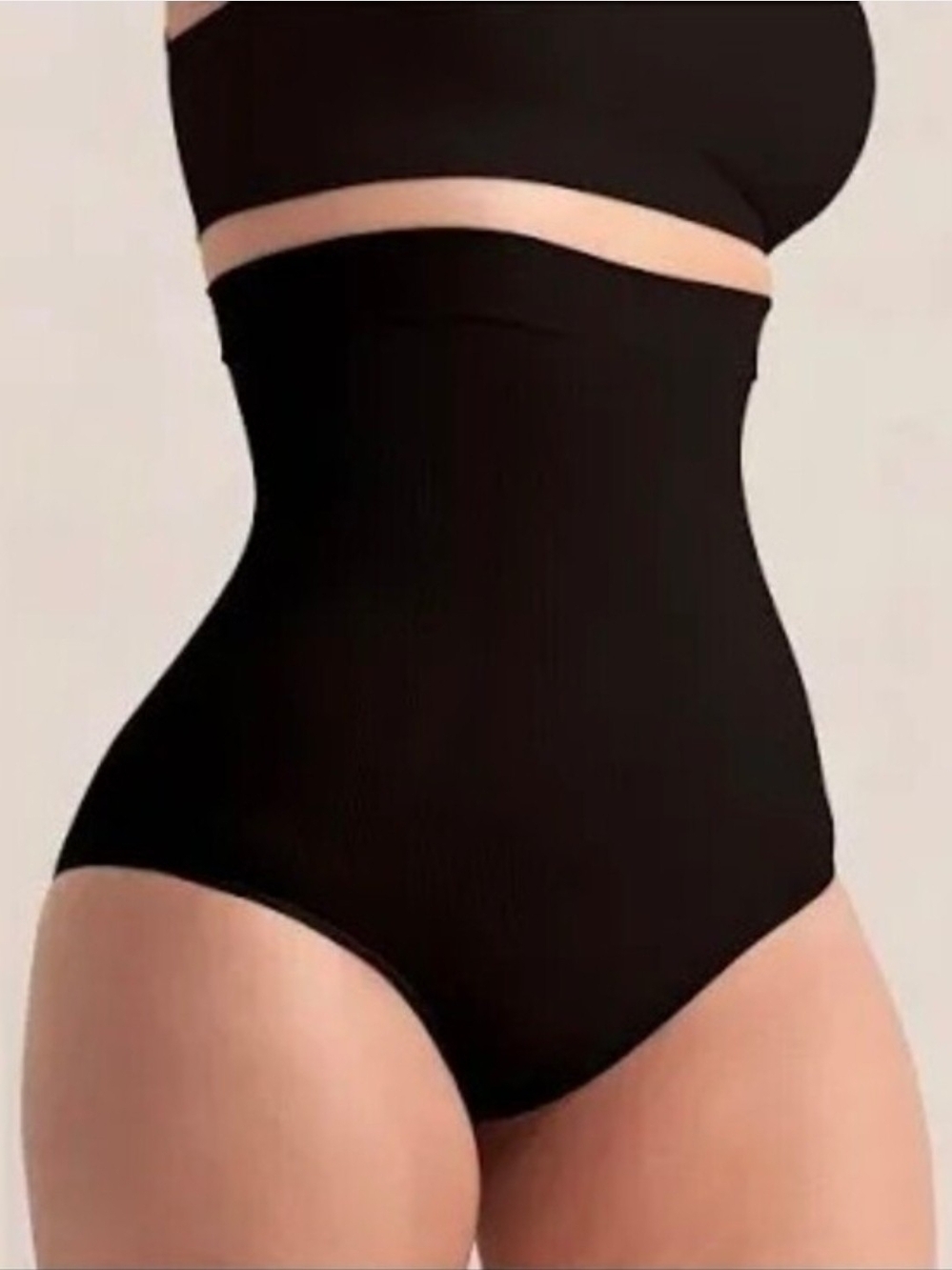 Shapermint High-Waist Shaper Brief - Black